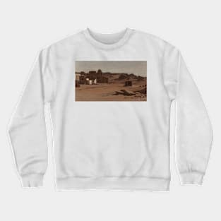 Modern Tombs, Aswan, Egypt by Elihu Vedder Crewneck Sweatshirt